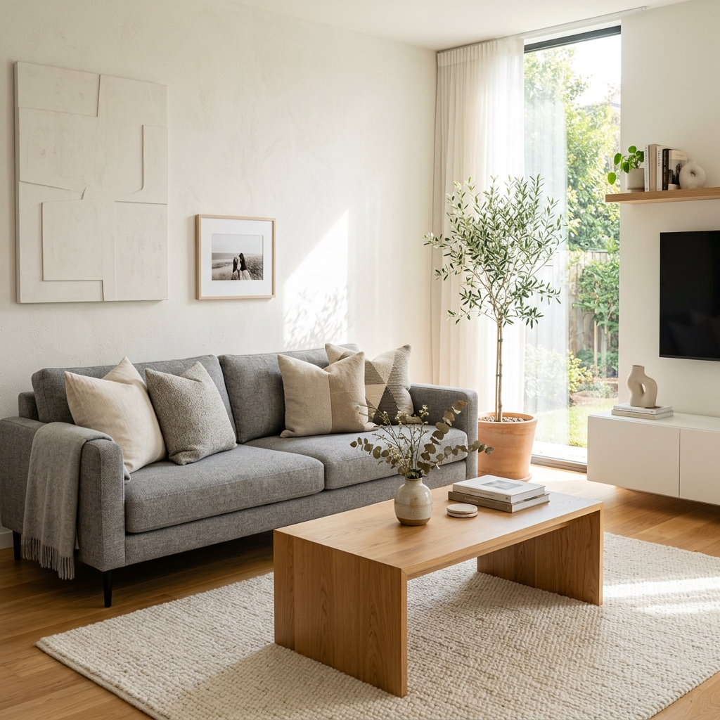 Living Room After Cleaning